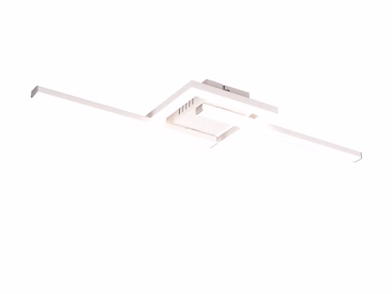 Lampada da soffitto geometrica lineare bianca VIALE LED 17W RL