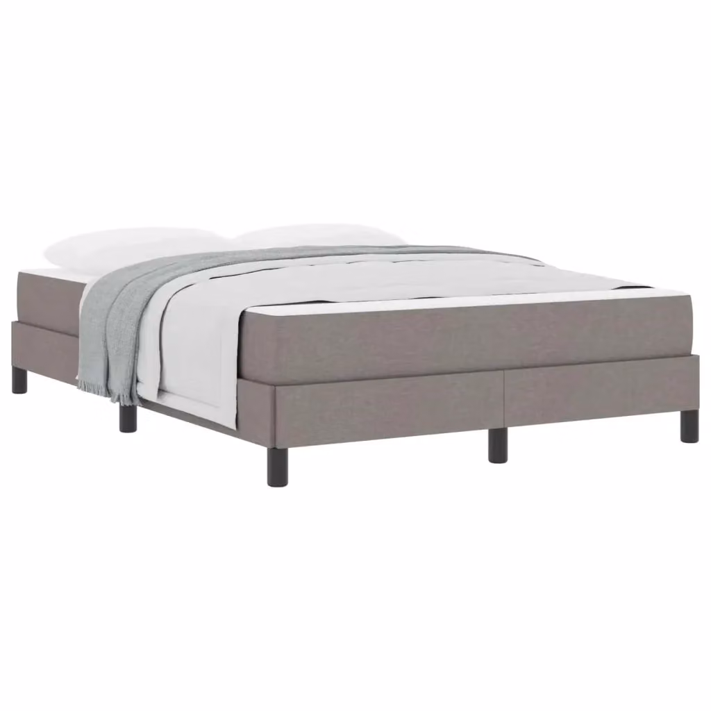 Letto a molle Talpa vidaXL in tessuto beige o grigio L/P/H: 193 x 140 x 280 cm – 2