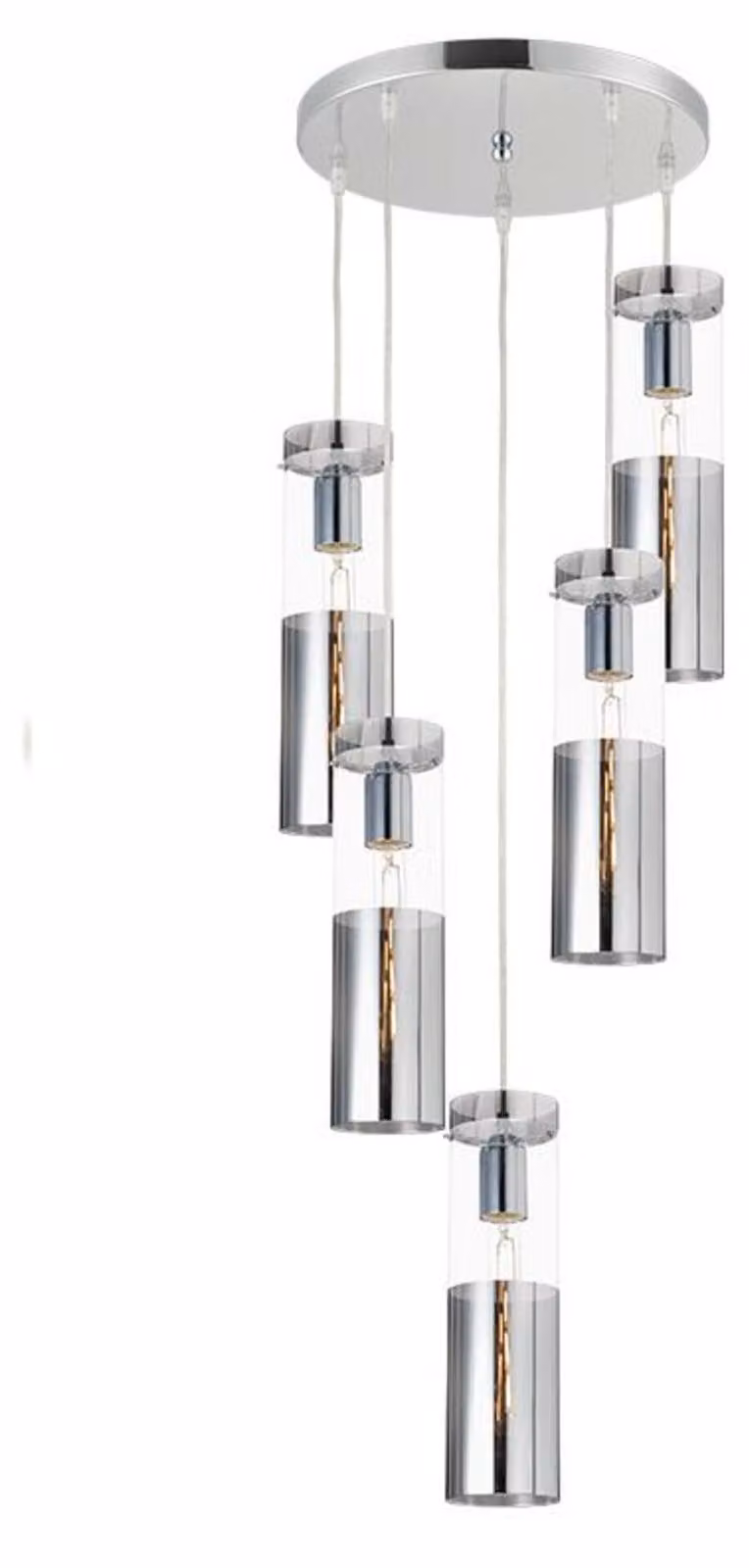 Lampada a sospensione ACA in stile Lighting Style, modello V371975PCH