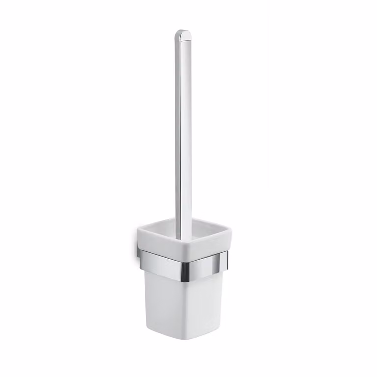Scopino da muro in acciaio inox, alluminio e Cromall SG33-03 Gedy serie SPLUGA Cromato