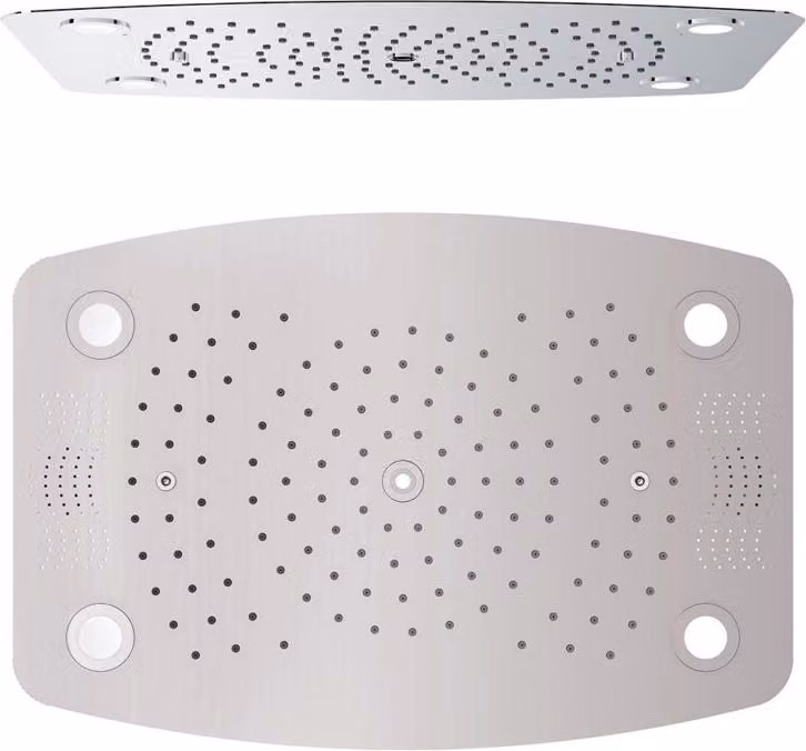 Beitz & Walz AqvaShower soffione doccia 600 x 850 mm / acciaio inossidabile lucido