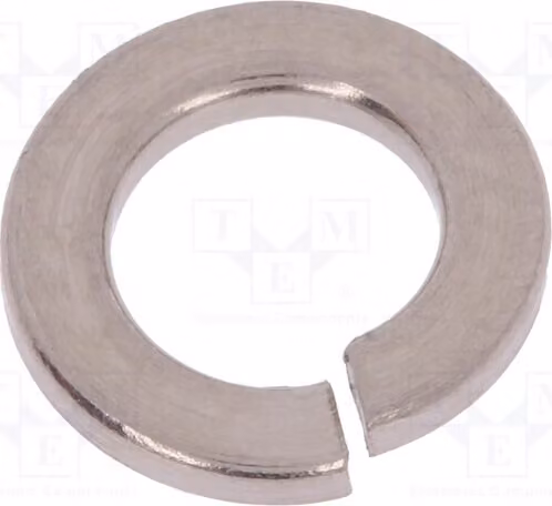 100 rondelle piatte, spessore 0,9 mm, diametro 7,6 mm, per viti M4, acciaio inossidabile A2, modello K4/D127-A4