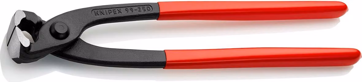 Pinze Knipex lunghezza 250 mm manici atramentati neri lucidi rivestiti in plastica SB - 99 01 250 SB
