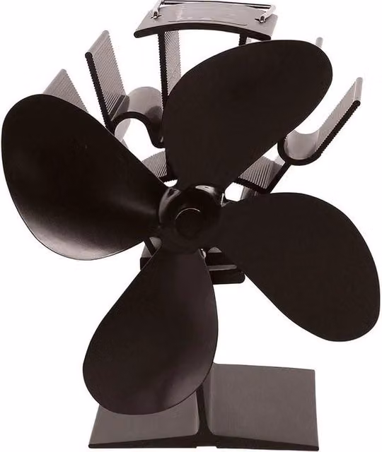 Ventilatore per camino, per camino a legna o camino aperto, eco-compatibile e efficiente