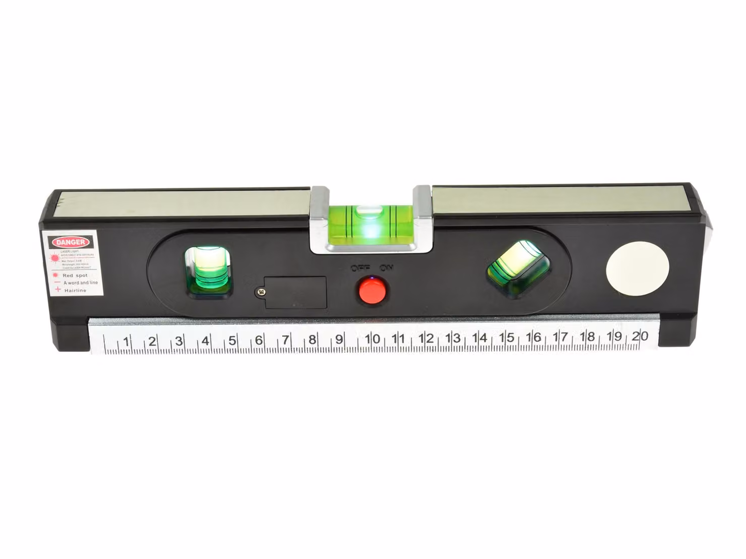 Livella laser con metro da 1,5 metri, modello 09902