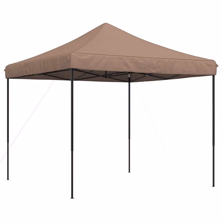 Tenda da Festa Pieghevole Pop-Up Marrone 292x292x315 cm