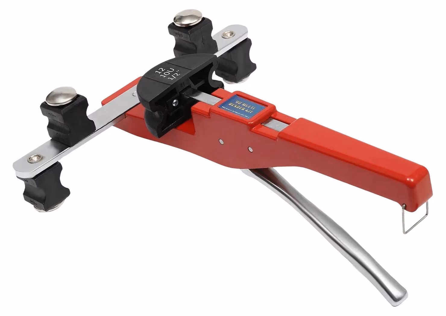 Rohrbieger CT-999 - Macchina piegatrice manuale per tubi - Adatta per tubi di rame e alluminio - Campo di piegatura da 6 a 22 mm - Lavorazione dei metalli - Colore: rosso