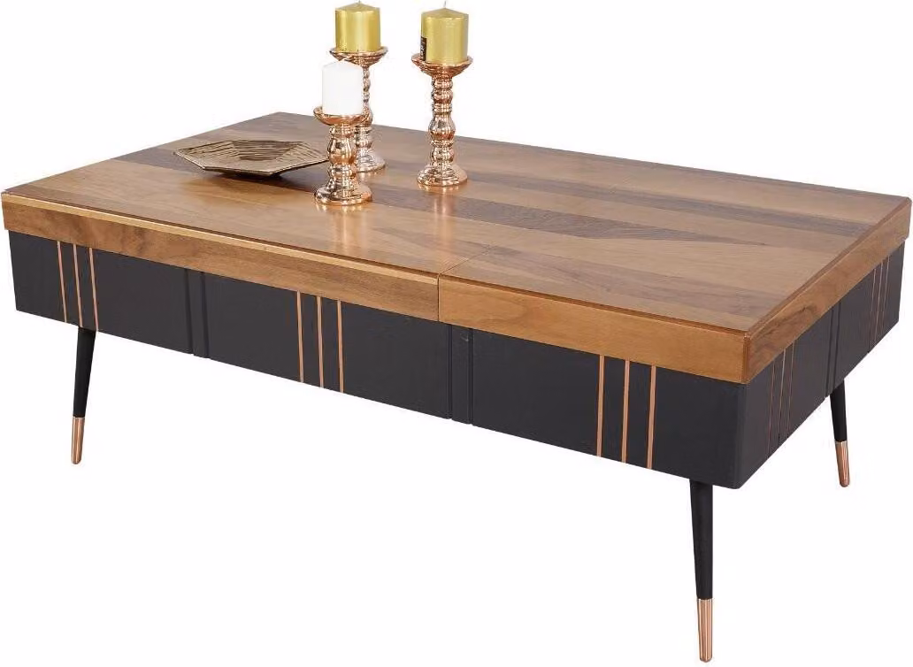 Kaffeetisch Couchtisch Tisch Wohnzimmer Tische Beistelltisch Holz Sofa 120x68cm