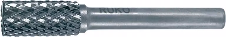 Fresa in metallo duro RUKO ZYAS Ø 16 mm lunghezza testa 25 mm gambo Ø 6 mm dentatura lucida KVZ 4 con superficie - 116019