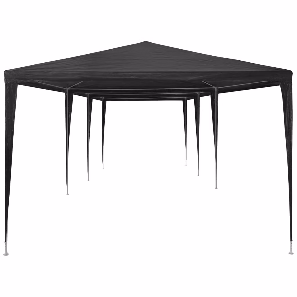 Tenda per Feste 3x9 m in PE Antracite