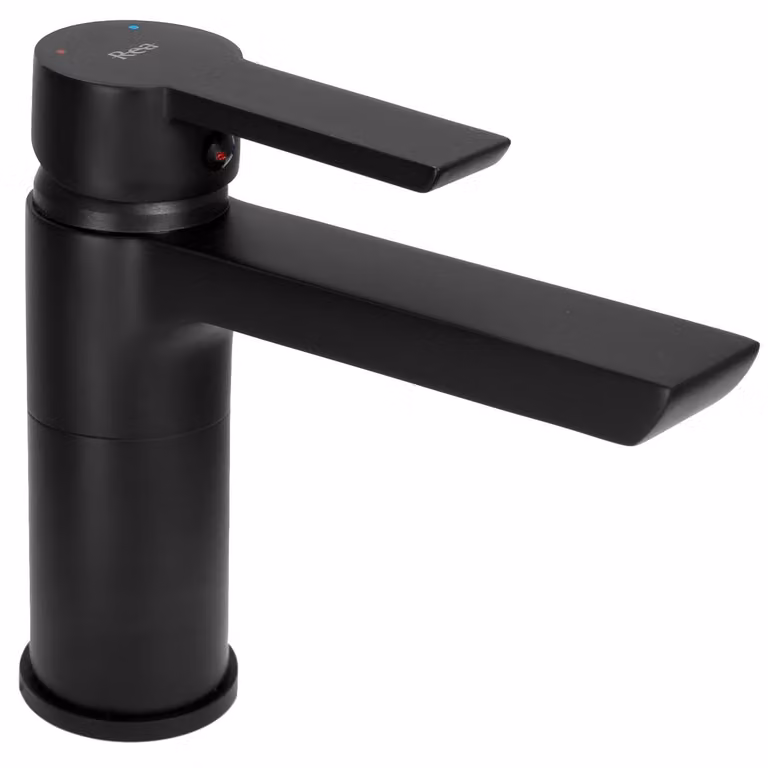 Rubinetto lavabo REA ARGUS - nero, basso