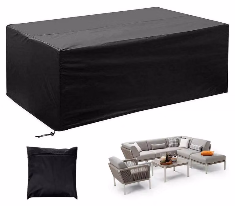 Copertura impermeabile per mobili da giardino, dimensioni 150x90x80 cm, tessuto Oxford 420D, protezione per l'inverno