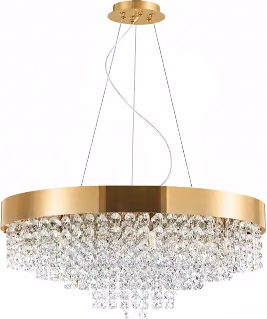 Lampada Da Soffitto APP1787-16CP 60 Cm Gold