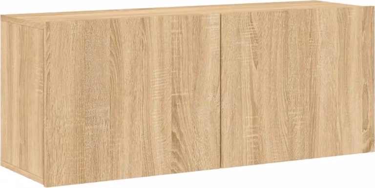 Mobile TV a Parete Rovere Sonoma 100x30x41 cm