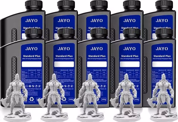 resina per stampanti 3D, alta precisione, indurimento rapido, standard P grigio 10