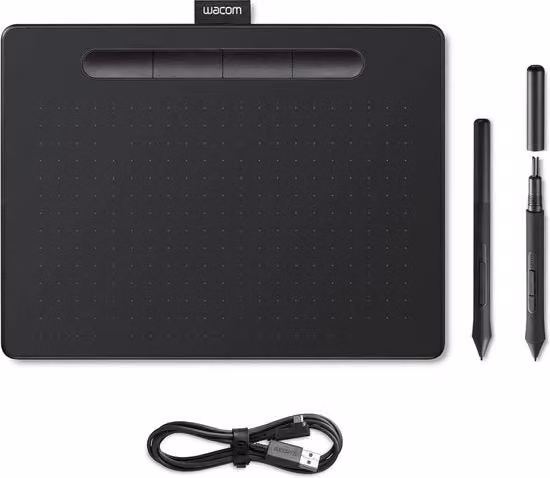 Wacom Intuos Medium Tablet Grafico con Penna 4K, Nero