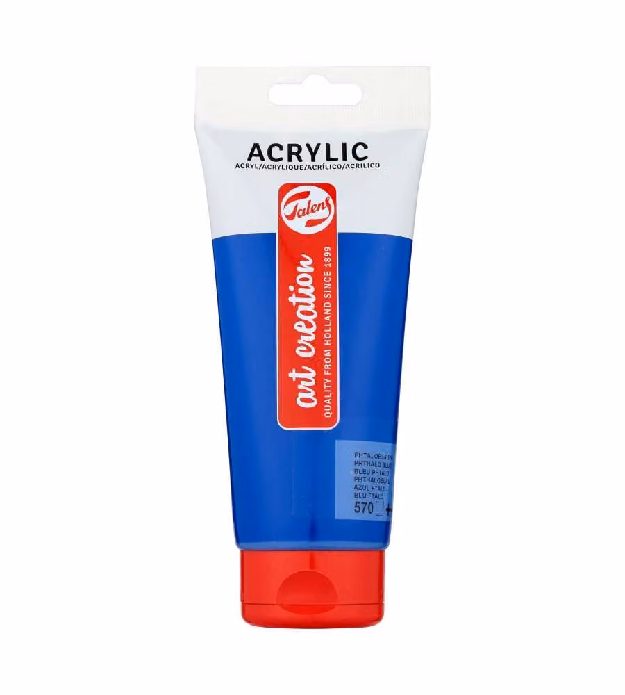 Vernice acrilica Ac Acrylic 200 ml blu ftalo
