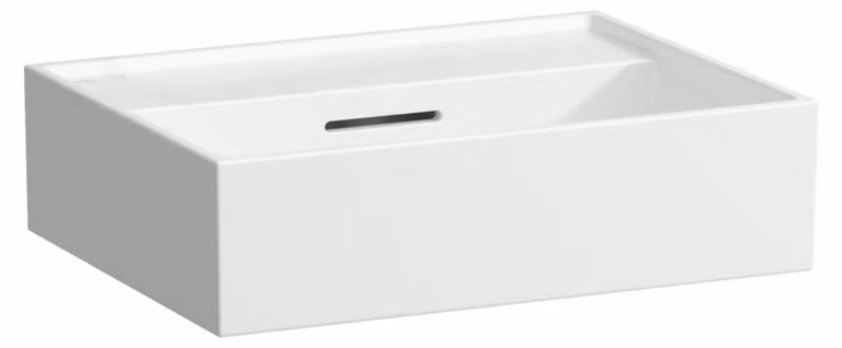 LAUFEN Kartell lavabo à poser, sans trou pour robinet, avec trop-plein, 450x340mm, H8183300001091, H8183300001091
