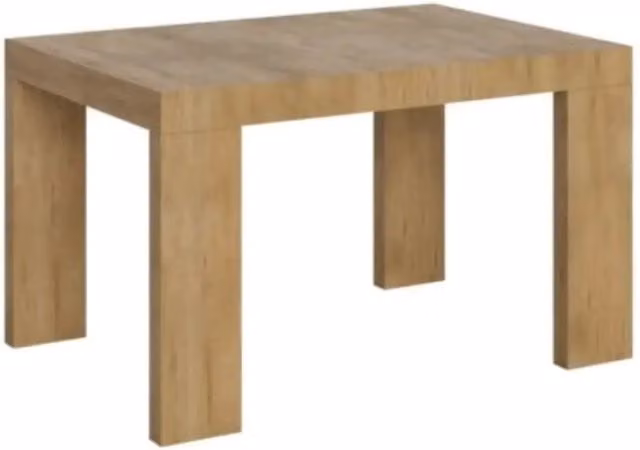 Tavolo allungabile 140/244x90 cm Roxell colore quercia natura