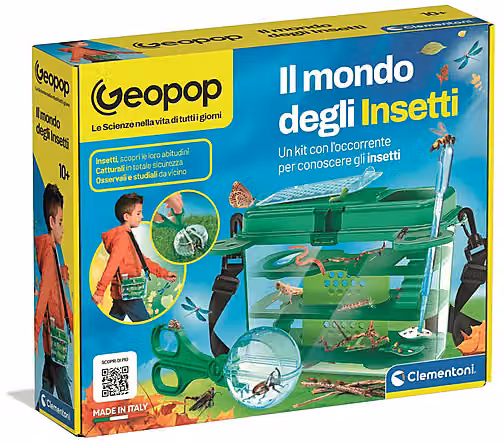 Gioco educativo Clementoni Geopop Il Mondo degli Insetti multicolore