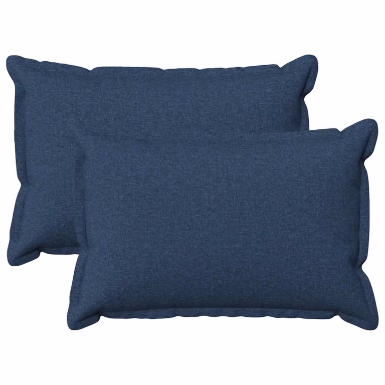 Set di 2 federe vidaXL HOUTEN blu, larghezza: 40 cm, lunghezza: 60 cm