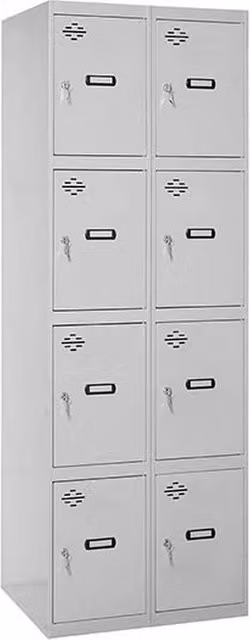 Armadietto in metallo Simon Rack con viti colore grigio 1800x800x500 mm Made in Spain