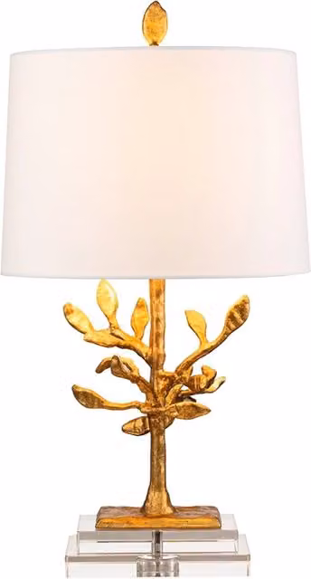 Lampada Da Scrivania Contemporanea Audubon Park Acciaio Oro Anticato 1 Luce E27