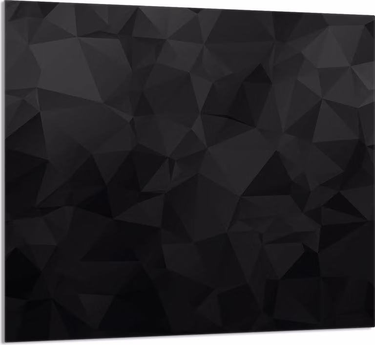 PIATTO IN VETRO PER CUCINA 65x60 Nero