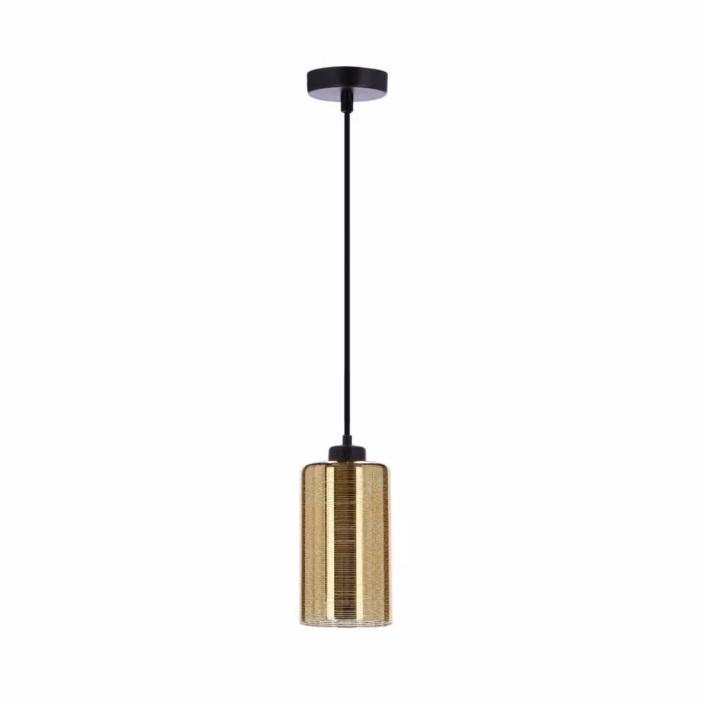 Illuminazione a sospensione moderna COX - 1xE27, 60W, oro