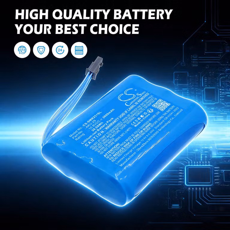 TECHTEK Batteria compatibile con [SONEL] MIC-2511 sostituisce AKU-29, per WAAKU29