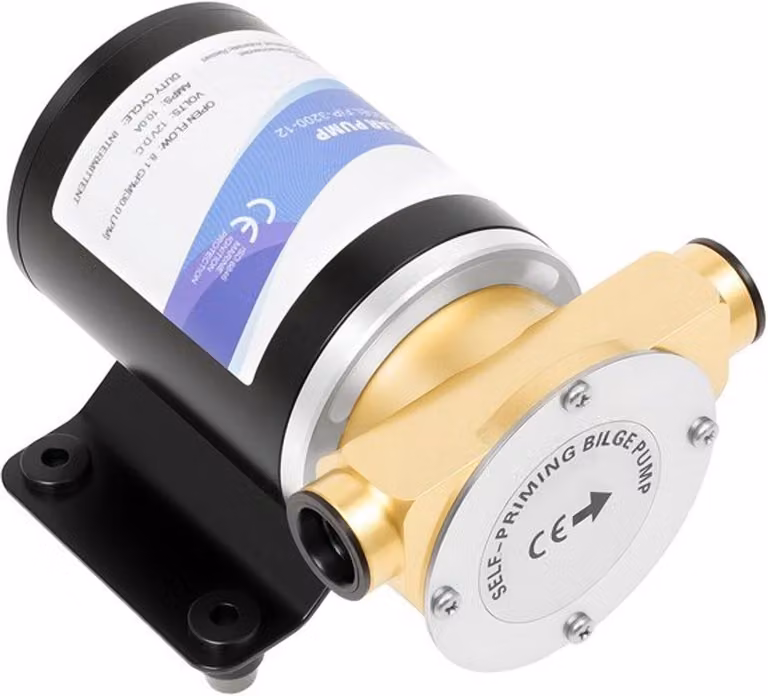 Pompa per acqua elettrica, 120W - Motore in rame, portata di 30 litri al minuto e grado di protezione IP68 (impermeabile)