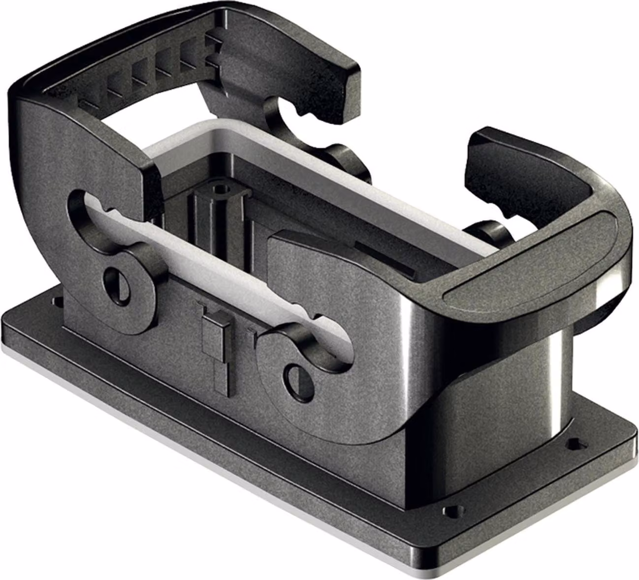 HARTING Han ECO 16B Custodia da montaggio con telaio di supporto con 2 staffe trasversali - 1 pezzo