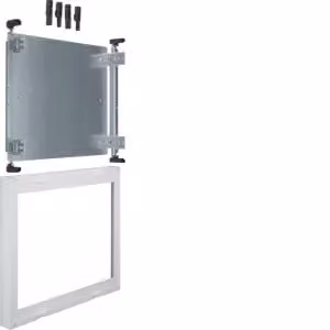 Modulo, universN, 450 x 500 mm, con piastra di montaggio regolabile e vetro di ispezione