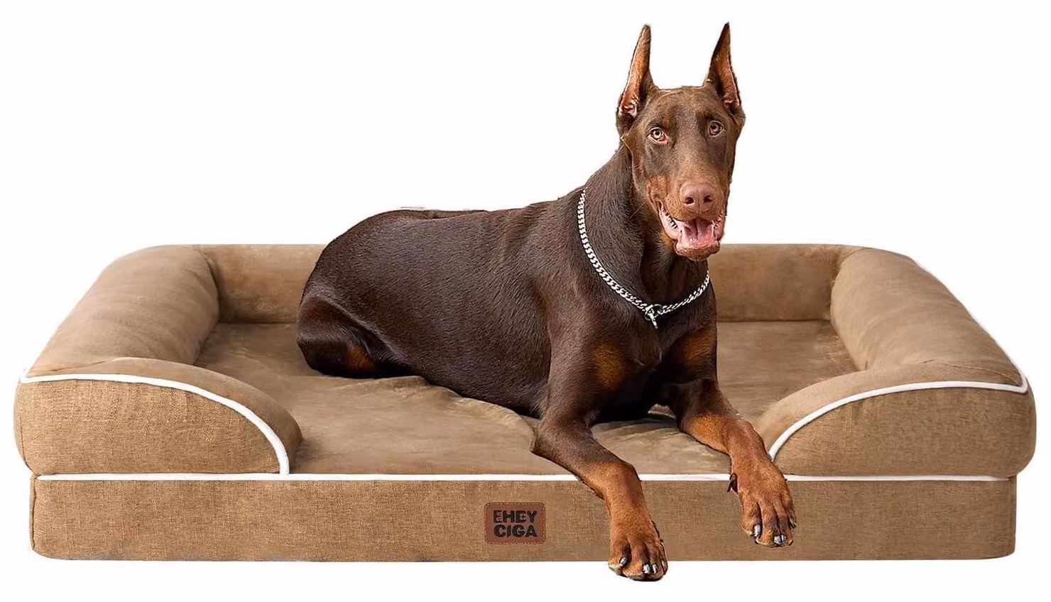 Cuccia ortopedica per cani di grossa taglia, dimensioni 122x89 cm, marca Kamel