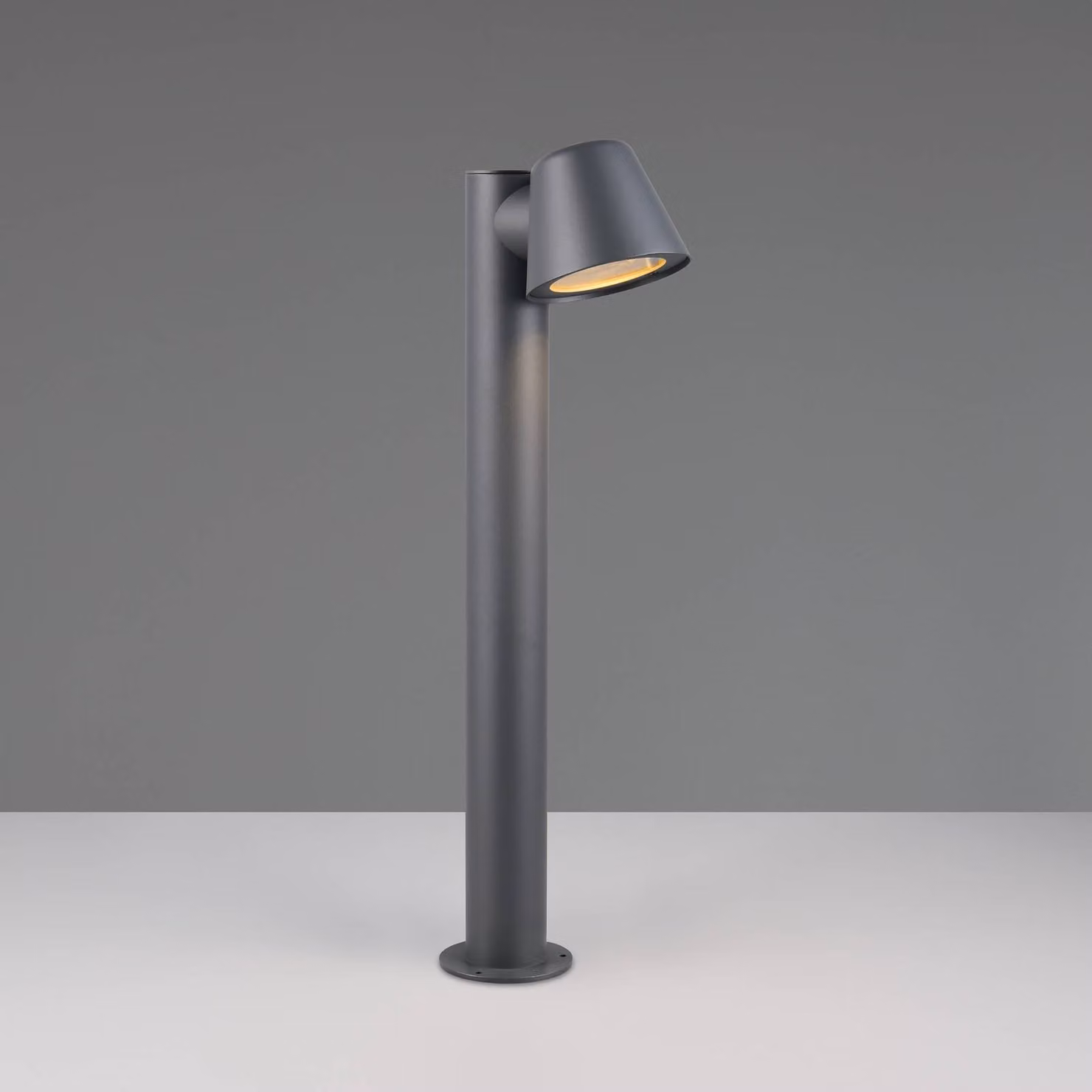 Trio Lighting Lampione da giardino Beni, dimmerabile, Nero, Metallo, Moderno, Lampada da esterni