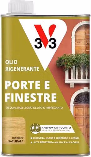 V33 Olio Rigenerante Porte e Finestre 0,5L