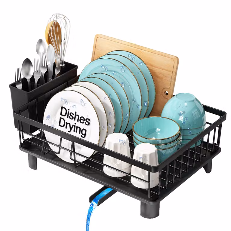 Omgoods - Contenitore per lo smaltimento dei rifiuti con tappetino antiscivolo e rotolo di sacchetti per rifiuti