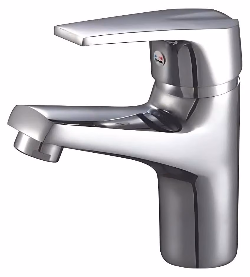 Miscelatore per lavabo da bagno con scarico integrato