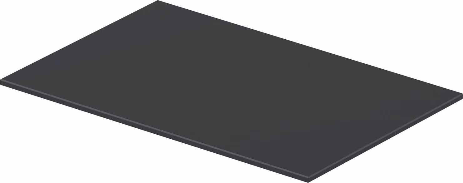 Duravit DuraSquare verre 1164x380 mm, pour console métallique 003117/ 003118, 0099708700, 0099708700