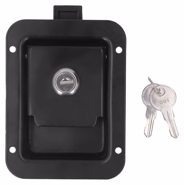Chiusura per valigie da viaggio, realizzata in acciaio inossidabile resistente, versatile, cassetta portattrezzi a incasso per armadi, camper, camion