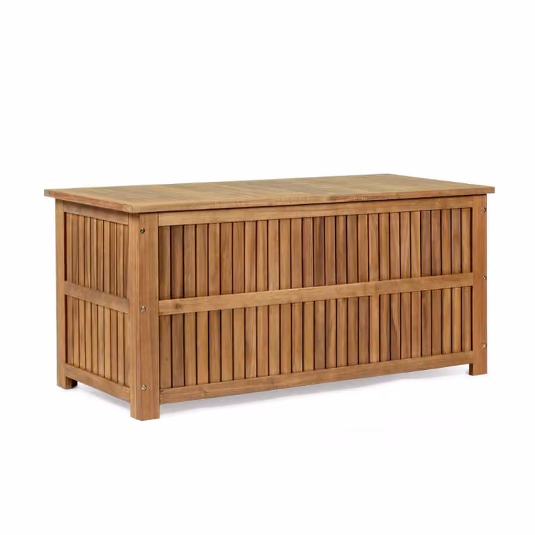 Baule contenitore NOEMI in legno di acacia