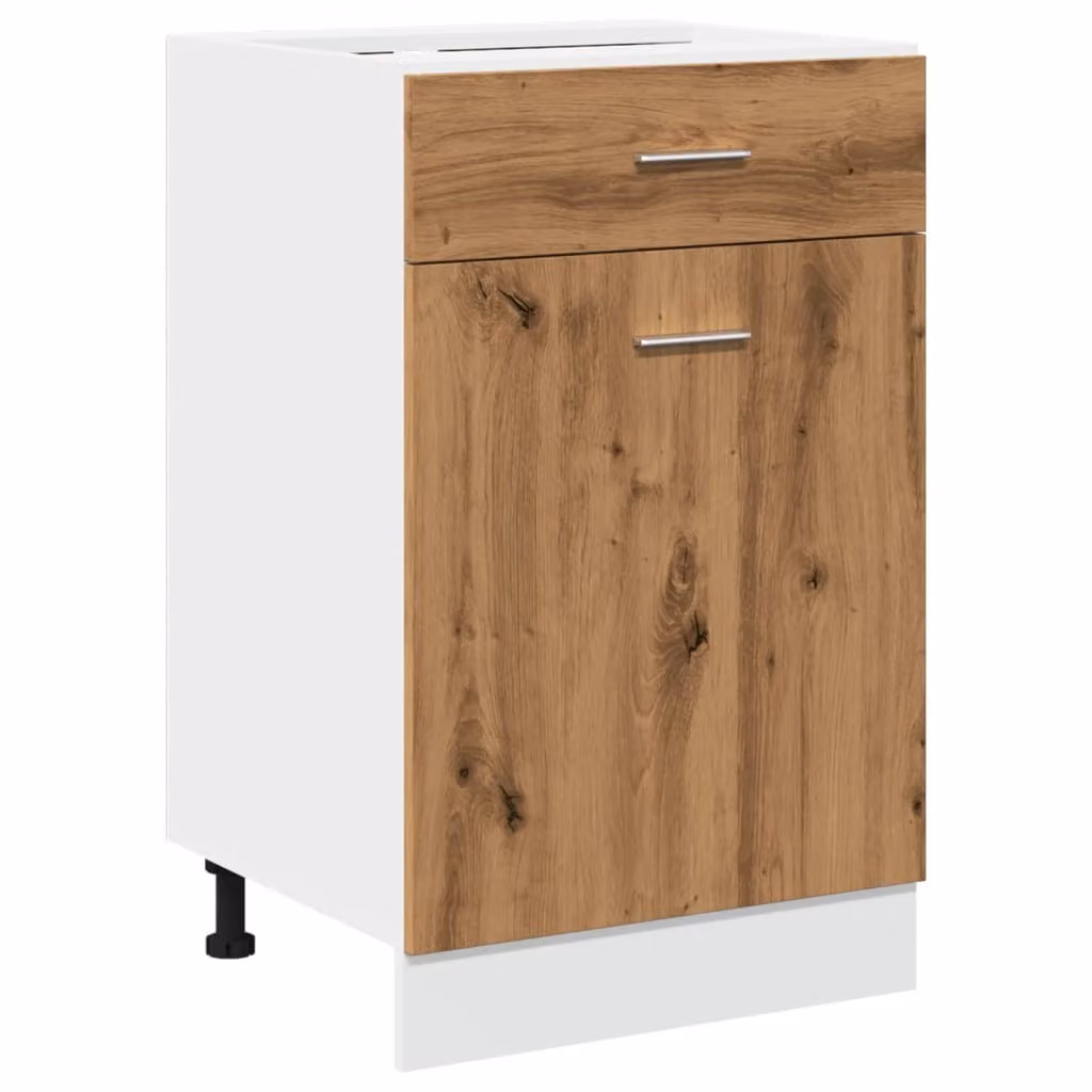Cassettiera “Lyon” Rovere Artigianale 50x46x81,5 cm