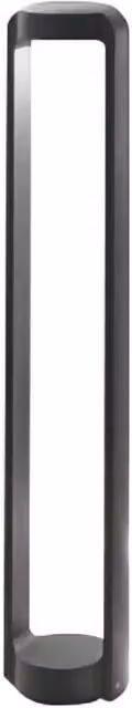 Lampada da terra a LED Gealuce GES452C in alluminio grigio, 13W, 1200lm, 3000K, IP65 per giardino