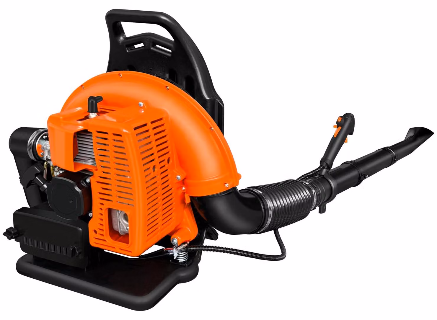 Soffiatore a zaino a benzina - Motore da 63 cc - Potenza di 2700 W - Serbatoio da 1800 ml