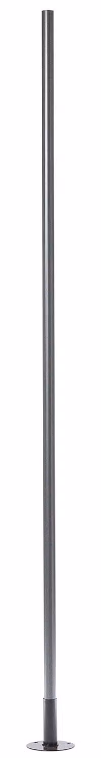 Set 4 Pezzi Palo per Tralicci Verdemax Ø3x180 cm in Alluminio Antiruggine Antracite