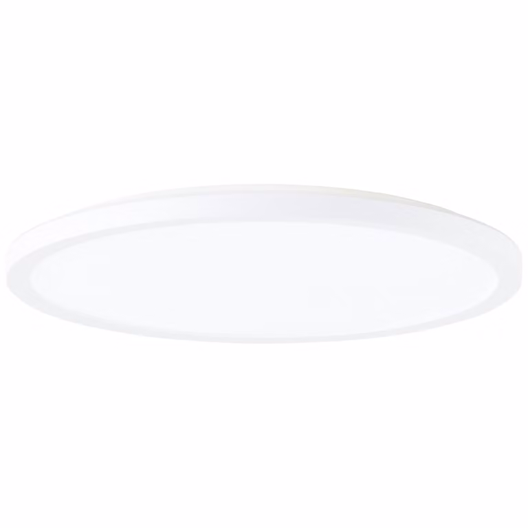 BRILLANTE pannello LED bianco SORELL | lampada da soffitto dimmerabile con funzione di memoria e timer | colore della luce regolabile tramite telecomando | 18W 2500 lumen 3000 - 6500 Kelvin | plastica | Ø29,5 cm