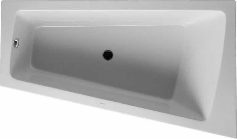 Duravit Paiova baignoire encastrée, angle à droite, habillage acrylique moulé, 1700x1000mm, blanc, 700265000000000, 700265000000000