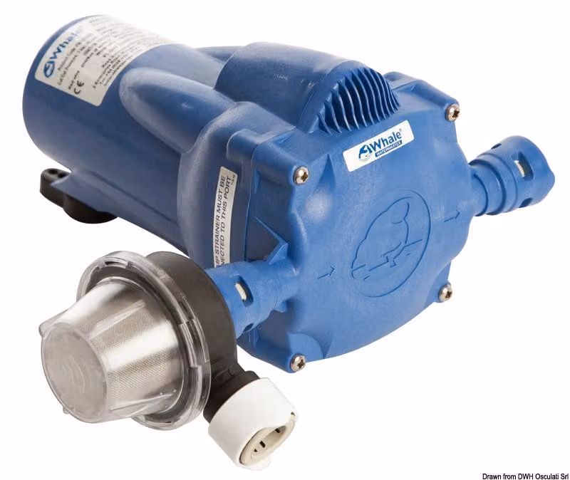Pompa per acqua dolce WHALE Watermaster 8 l/min 12 V - Osculati 16.700.12