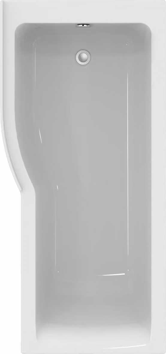 Ideal Standard Dusch-Badewanne Connect air 170 x 80 x 46,5 cm, Versione link, 113401