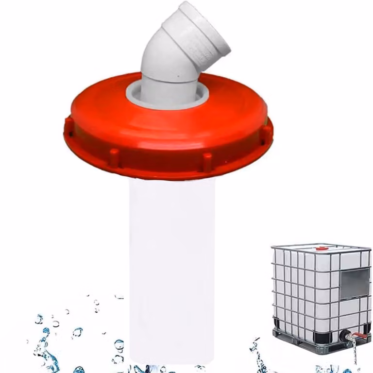 Coperchio per serbatoio IBC da 45°, con filtro in nylon lavabile, per serbatoio di raccolta acqua piovana da 1000 litri
